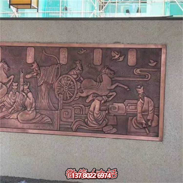 全方位視覺藝術裝飾——室內外雕塑、浮雕、壁畫、銅雕的完美結合