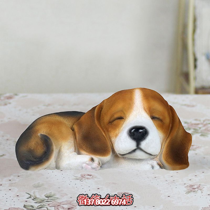 玻璃鋼創(chuàng)意室內(nèi)彩繪仿真狗雕塑趴著睡覺裝飾品 玻璃鋼創(chuàng)意室內(nèi)彩繪仿真狗雕塑趴著睡覺裝飾品