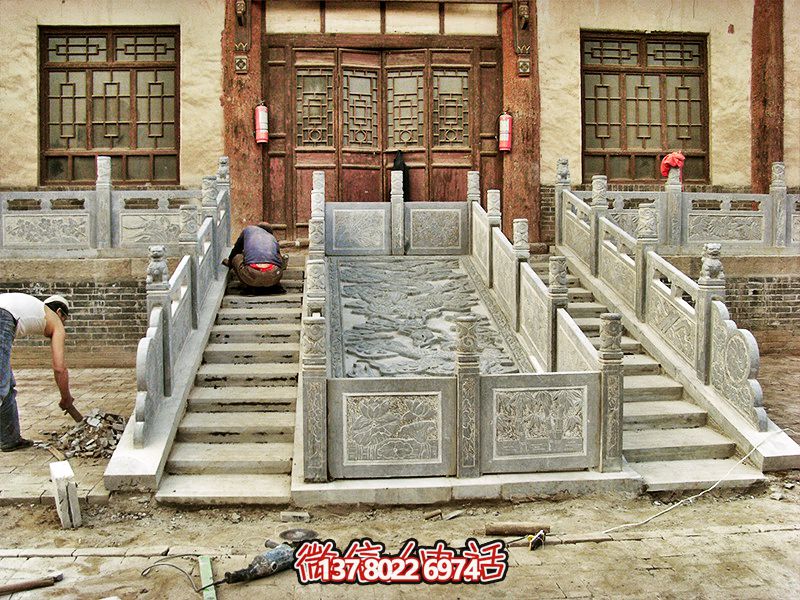 景點(diǎn)臺階走廊護(hù)欄青石浮雕欄桿 景點(diǎn)臺階走廊護(hù)欄青石浮雕欄桿