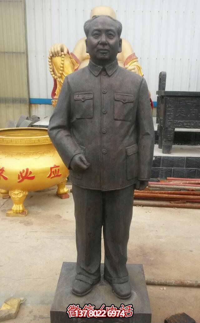 校園毛主席偉人銅雕毛澤東雕塑 校園毛主席偉人銅雕毛澤東雕塑