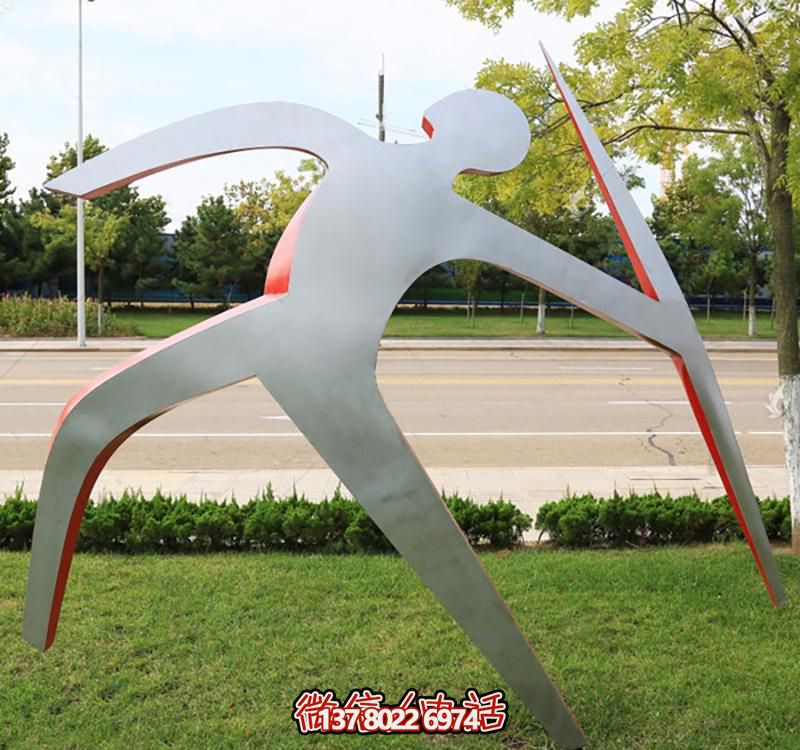 學(xué)校操場(chǎng)不銹鋼標(biāo)槍雕塑 學(xué)校操場(chǎng)不銹鋼標(biāo)槍雕塑