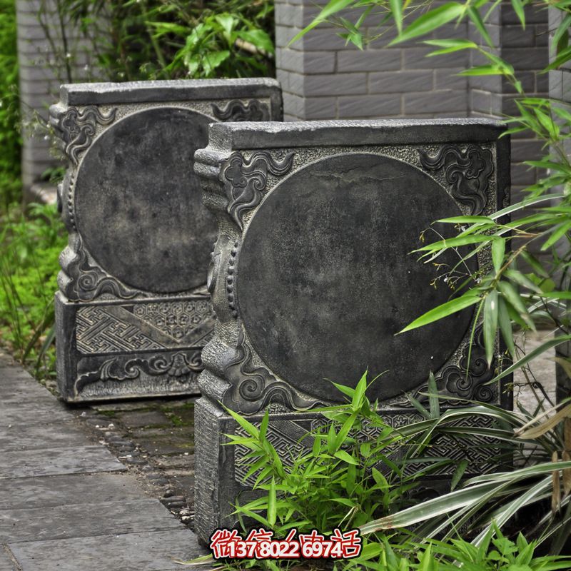 石鼓門墩抱鼓石一對(duì)家用仿古庭院鎮(zhèn)宅門口石墩擺件 石鼓門墩抱鼓石一對(duì)家用仿古庭院鎮(zhèn)宅門口石墩擺件