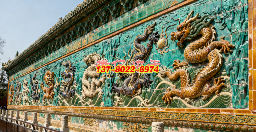 故宮九龍壁：琉璃溢彩的皇家傳統景觀雕塑，華夏龍文化的璀璨瑰寶